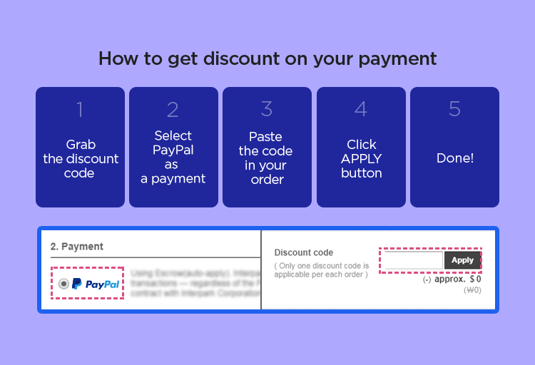 How to get discount on your payment