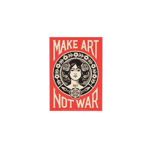 [티켓MD샵][셰퍼드페어리] 엽서_Make Art Not War