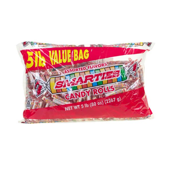 sm / Nestle Smarty Wrap Candy Wafer Roll 80oz Smarties