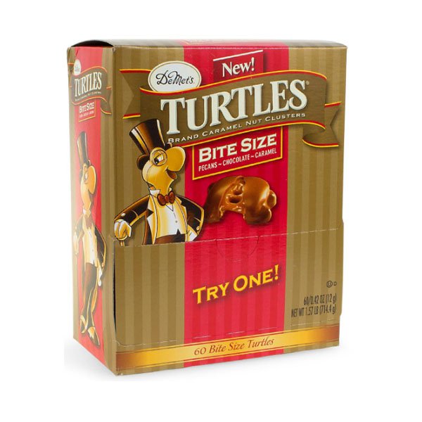 sm / 60 original Turtles chocolate bars DeMets Turtles