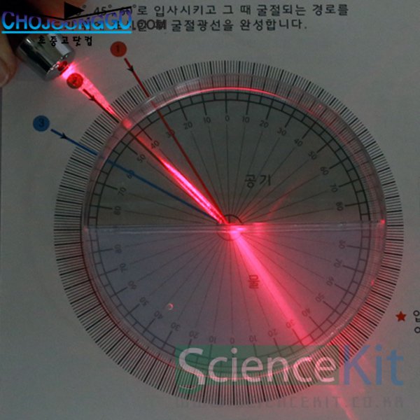 빛의 굴절[4인용] /과학실험/빛의반사와굴절/레이저 - 인터파크