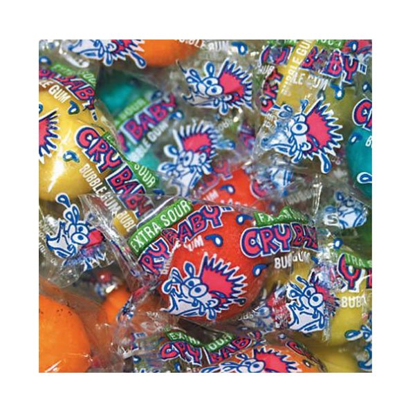 sm / double bubble cry baby sour gumball 850ct