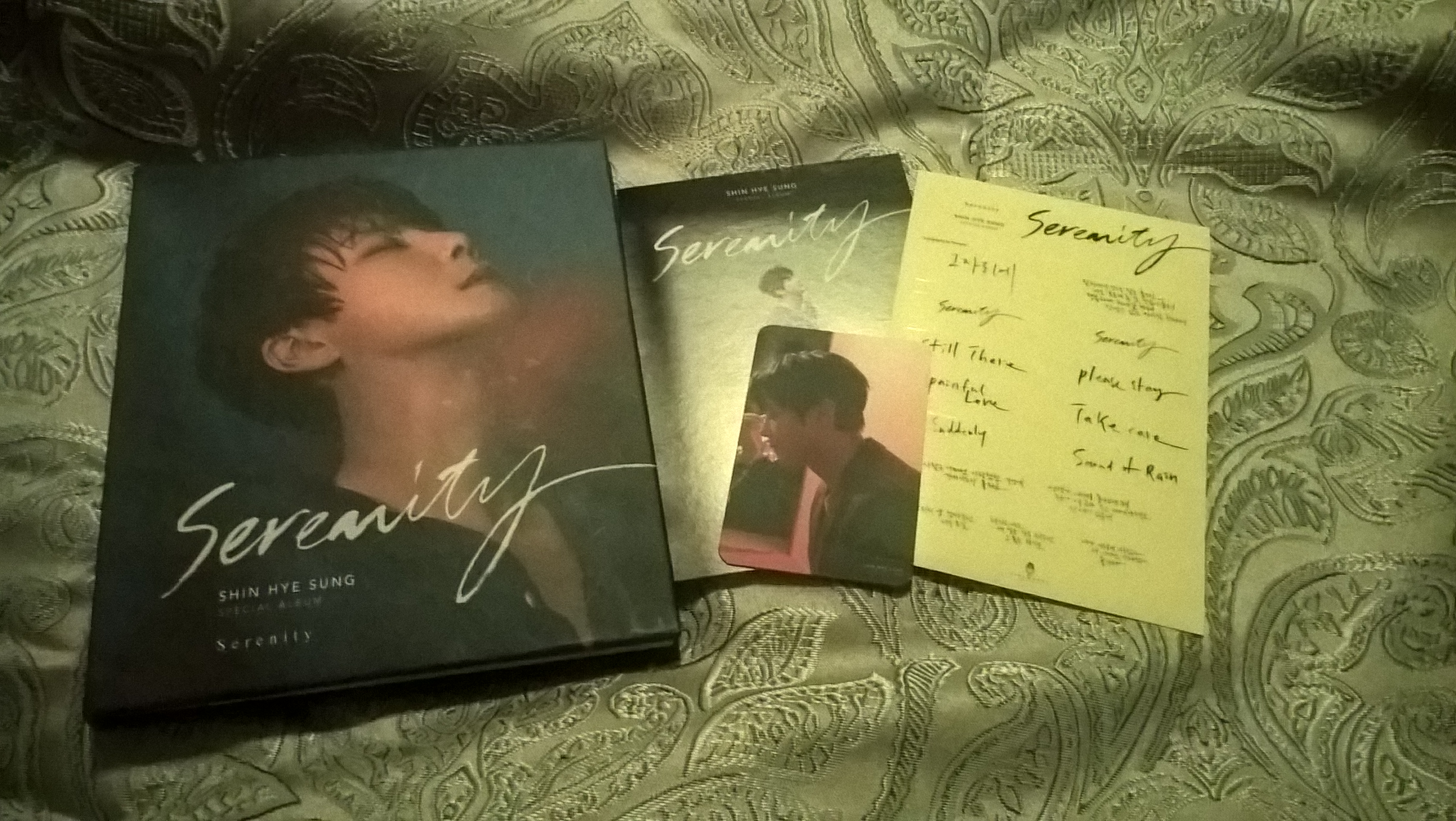 Shin Hye Sung SHINHWA SERENITY COLOR ver. CD+Postcard+Photocard 