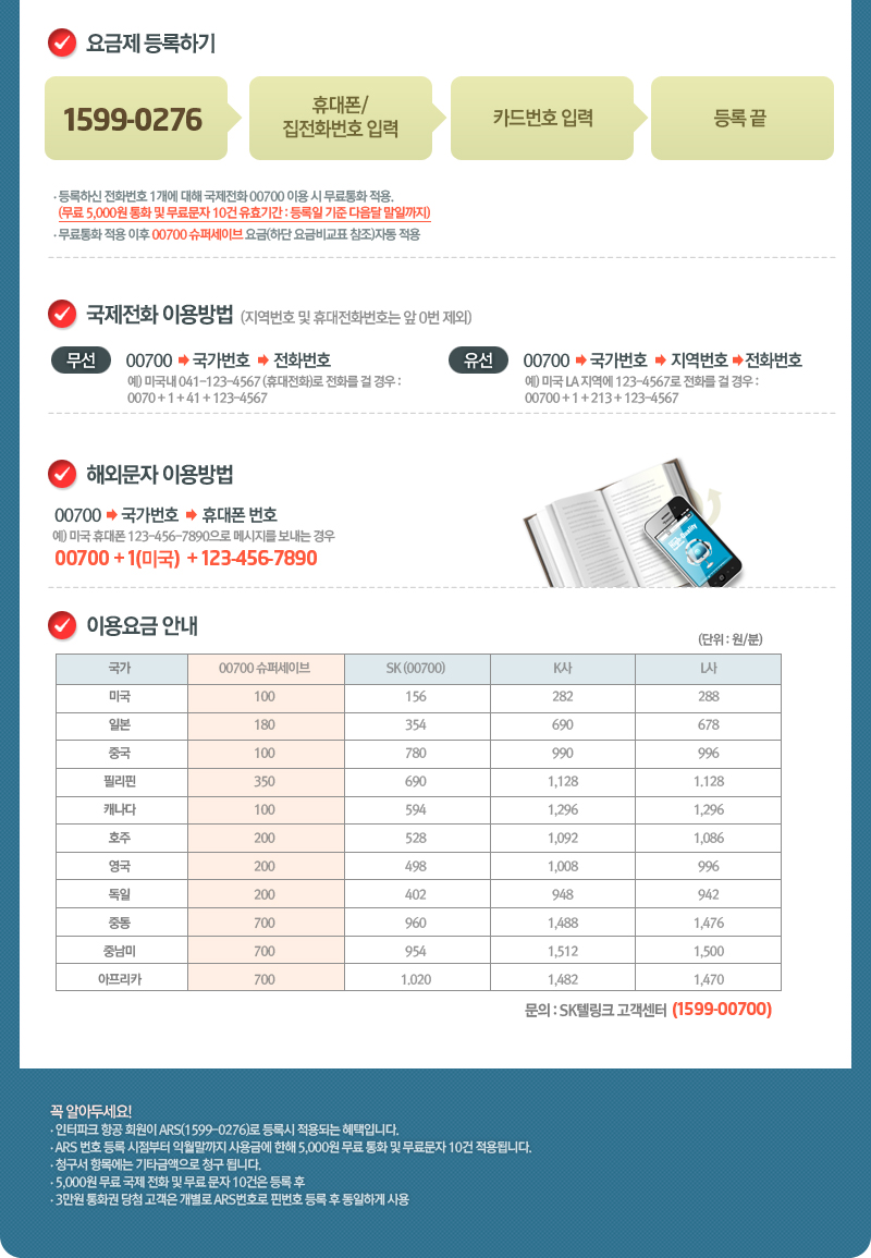 인터파크 해외항공에서 제공하는 국제전화 00700 이벤트! : 이벤트 혜택존