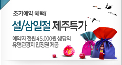 설연휴 제주특가