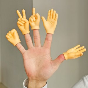 모습 장난감 손가락 손 재미있는 실리콘 미니 - 인터파크