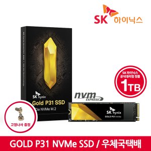 [1월인팍 단독특가!!] [공식대리점] SK하이닉스 GOLD P31 NVMe SSD 1TB