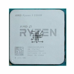 [해외]AMD Ryzen 3 2200G R3 2200G 3.5 GHz 쿼드 코어 쿼드 스레드 CPU 프로세서 YD2200C5M4MFB 소켓 AM4