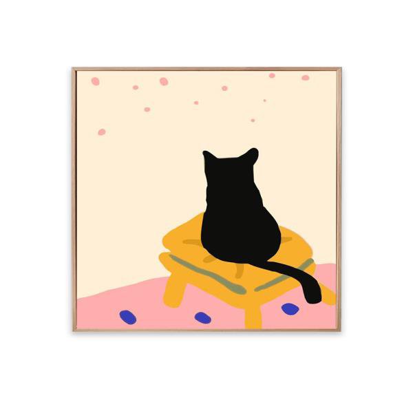 쉬운 고양이 그림 Diy 유화 그리기 세트 단순한 초보 - 인터파크 쇼핑