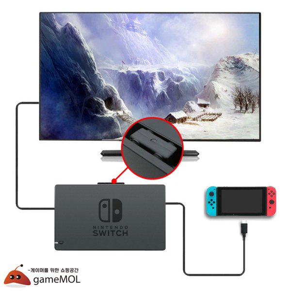 Switch 스위치 독 연장케이블 / 닌텐도스위치용 - 인터파크 쇼핑