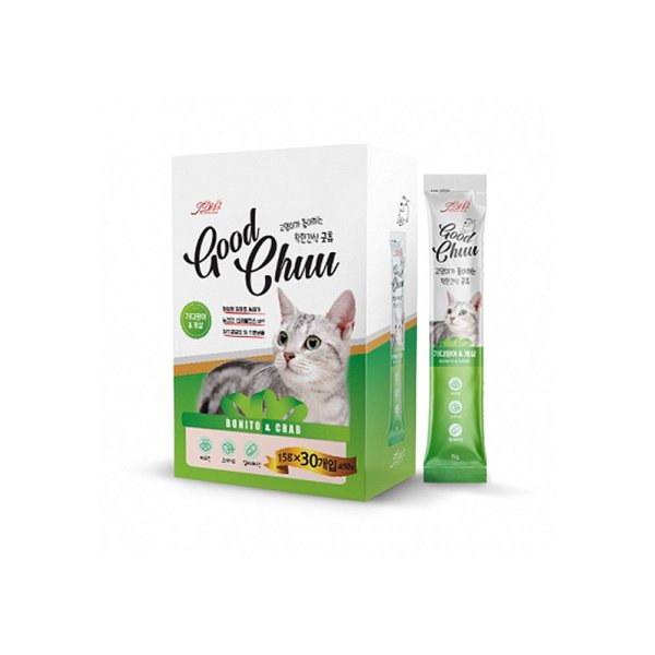 굿츄 6가지맛X30개 고양이츄르 유통기한상품 - 인터파크 쇼핑
