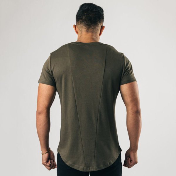 반소매 런닝 티셔츠 남자 머슬핏 반팔티 운동 어깨 티 - 인터파크 쇼핑