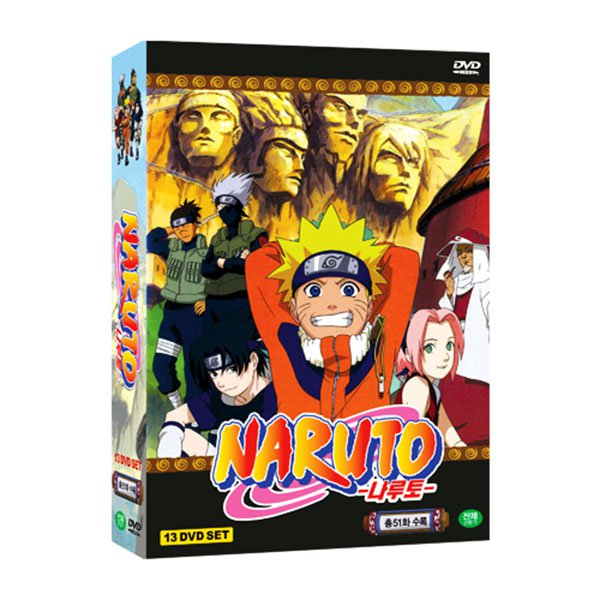 나루토 1기 Tv 애니메이션 세트 (Naruto Tv Animation 51화 13 Dvd) - 인터파크 쇼핑